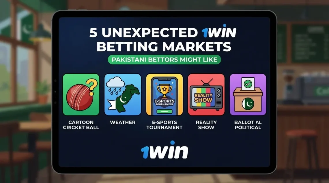 5 Unexpected 1Win Betting Markets that Pakistani Bettors Might Like